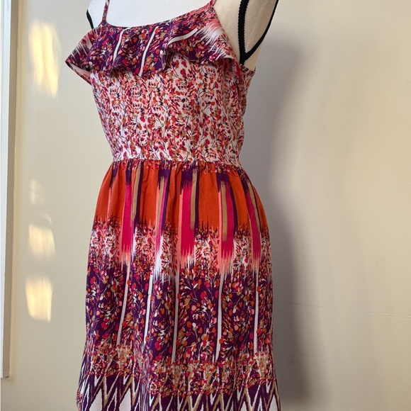 Xhilaration Multicolor Floral Mini Dress - Picture 12 of 14